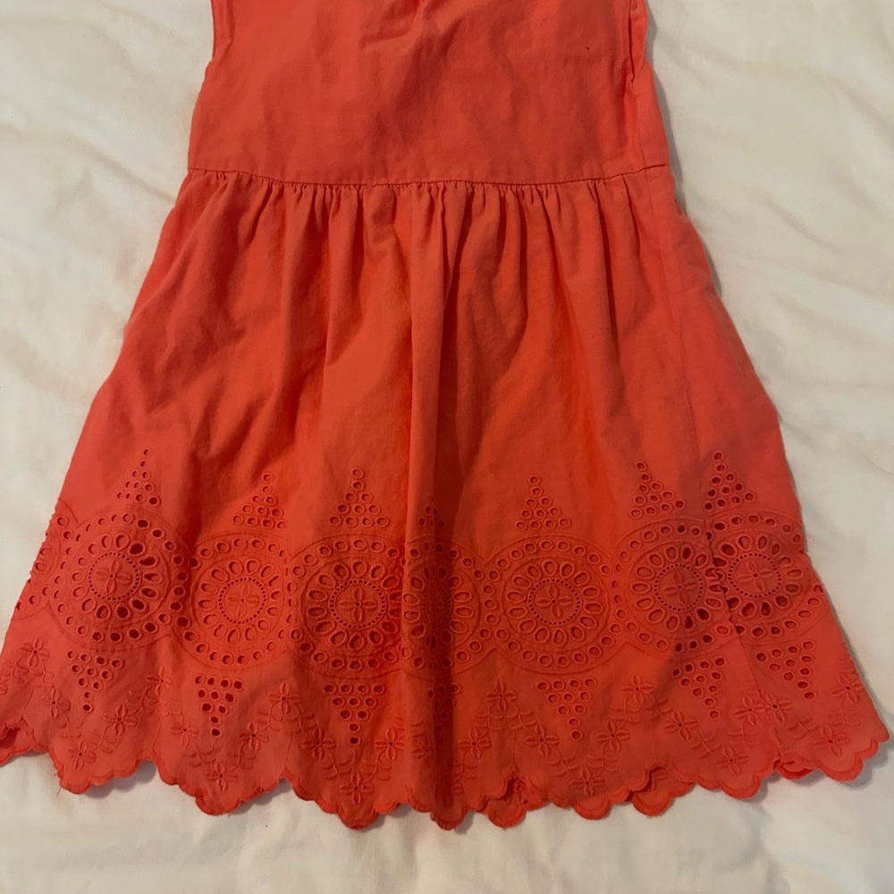 Gap Eyelet Coral Dress